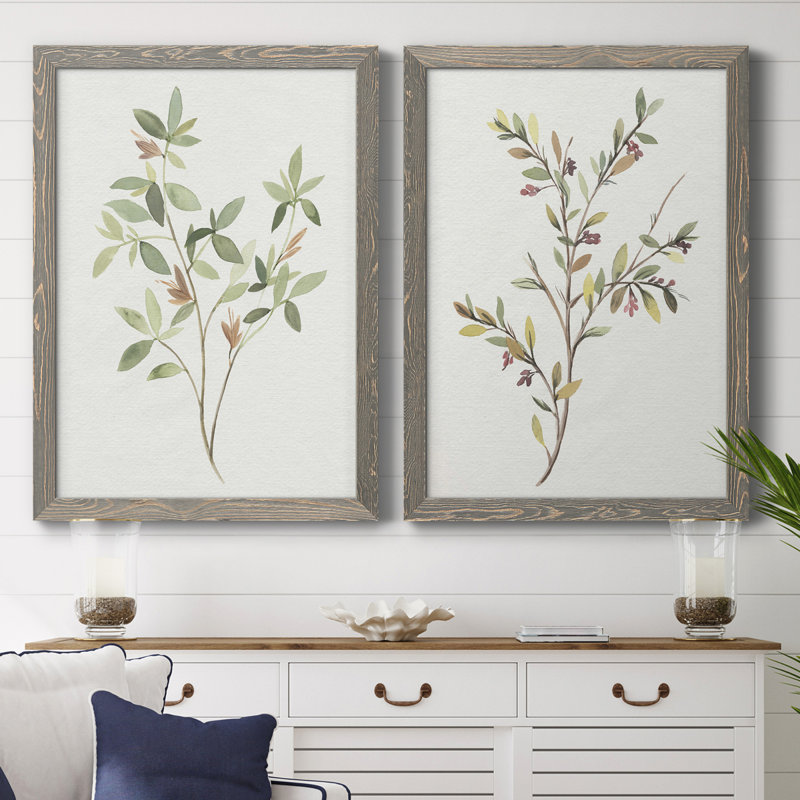 Toile simple encadrée de qualité supérieure - prête à être accrochée, Toile avec cadre gris, H 31,5 po x l 47 po x P 1,5 po