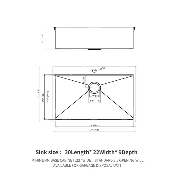 Dimensions du produit