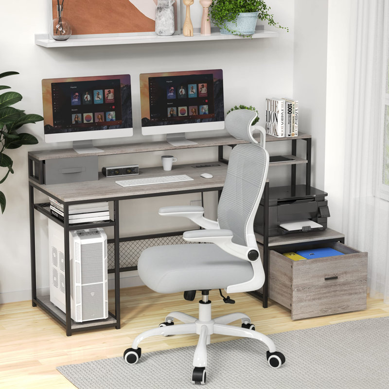 Bureau d'ordinateur 66 "avec chaise Ofice