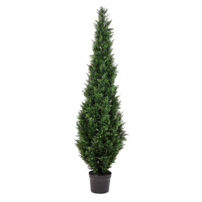 Yarbro Faux Foliage Topiary in Pot