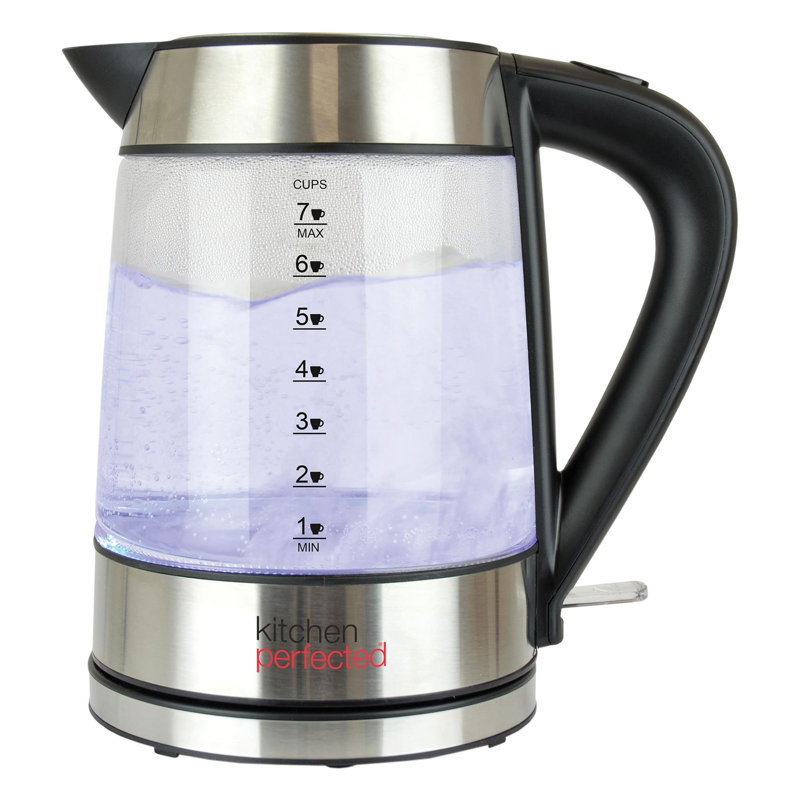 Lloytron 1.7L Glass Electric Tea Kettle