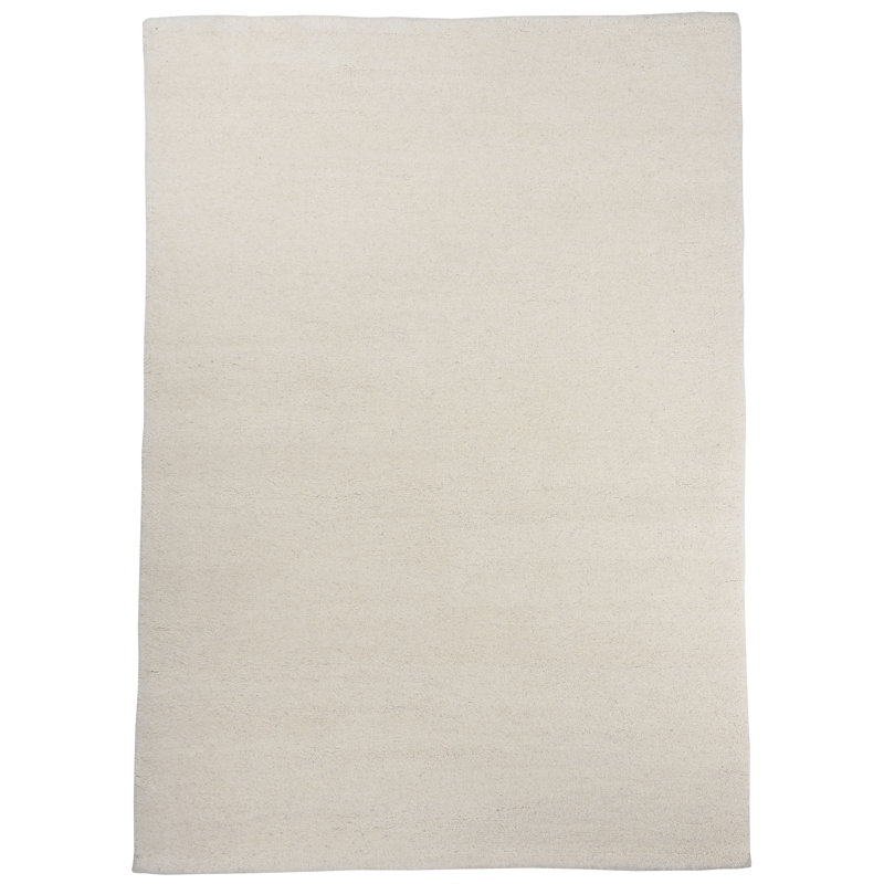 Pinero Solid Colour Wool Hand Woven Area Rug, Rectangle 300 x 400cm
