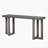 Geometric Design Console Table With Solid Pine Legs, Perfect For Entryway, Hallway, Living Room, Bedroom And Adding Style To Any Space-685108033-685108035
