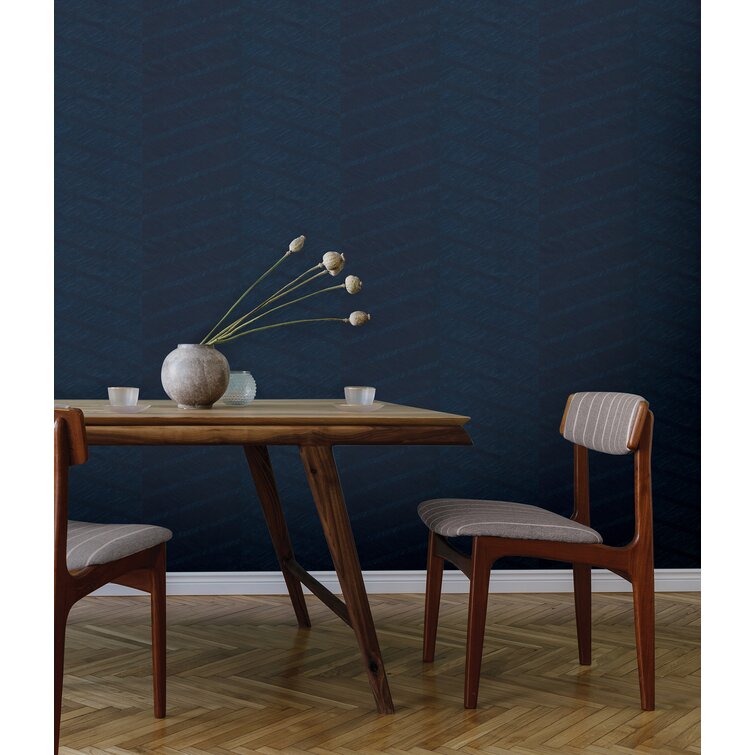 Peel and Stick Chevron Herringbone Wallpaper