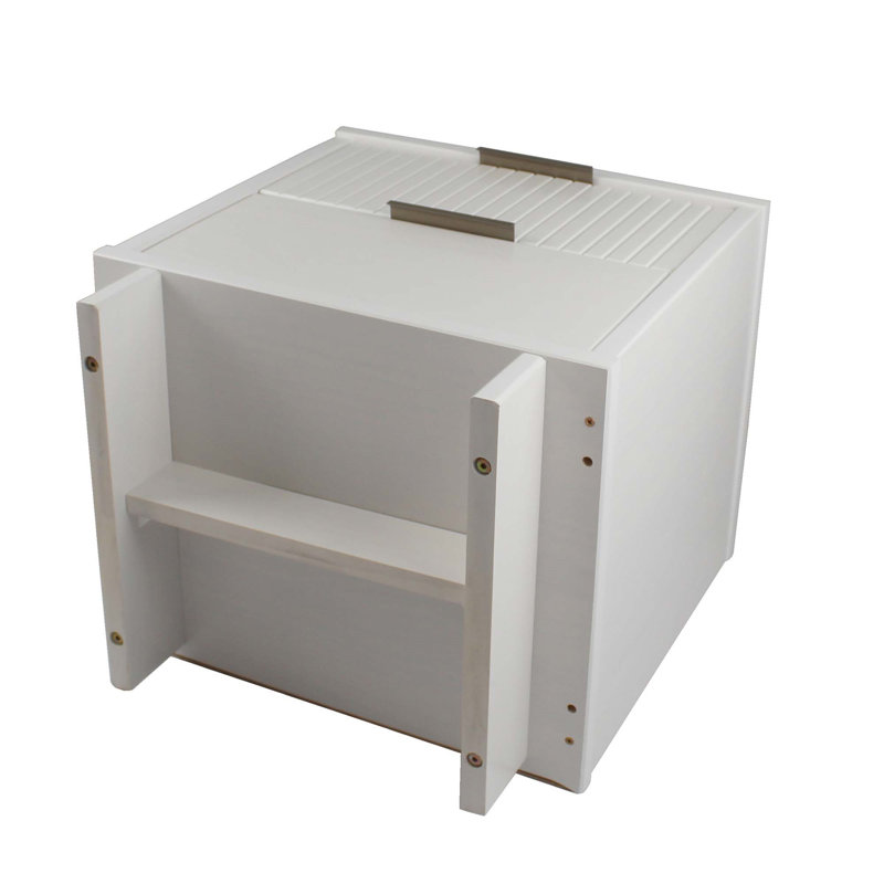 Granville 18" Nightstand In White  (Only Nightstand), White