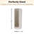 Minimalist Beige Cotton Pad Holder-121430771