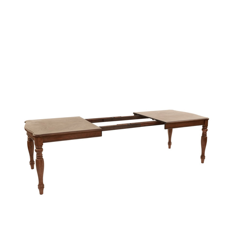 Table de salle à manger fixe Schaper, Brun, H 26 po x l 108 po x P 42 po