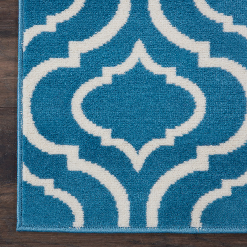 Kardinya Geometric Indoor Rug, Rectangle 2' x 4'