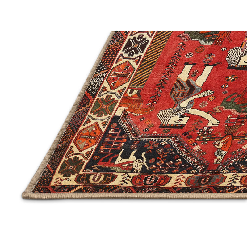 Causby Oriental Indoor Rug, Rectangle 8' x 10'