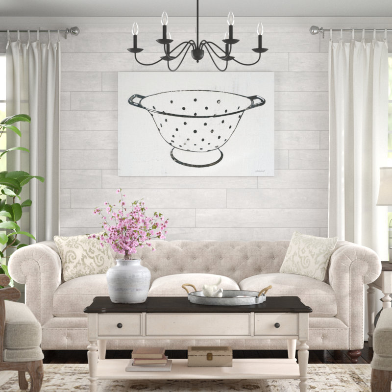 Retro Colander by Kathrine Lovell - Wrapped Canvas Print, 81cm H x 122cm W