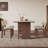 Retro minimalist rectangular dining table set-106883806