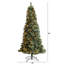 Arbre de Noël artificiel enneigé épinette avec lumières-662131532