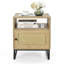 Hopland 48cm W Manufactured Wood Bedside Table