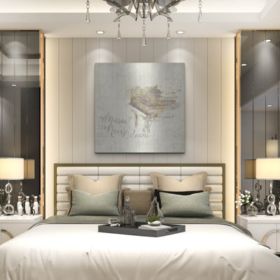 Art mural luxueux «Musical Gift New Orleans» par Katie pertiet