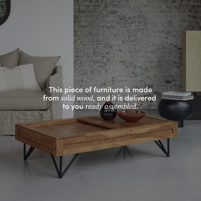 Bonnie Solid Wood Coffee Table