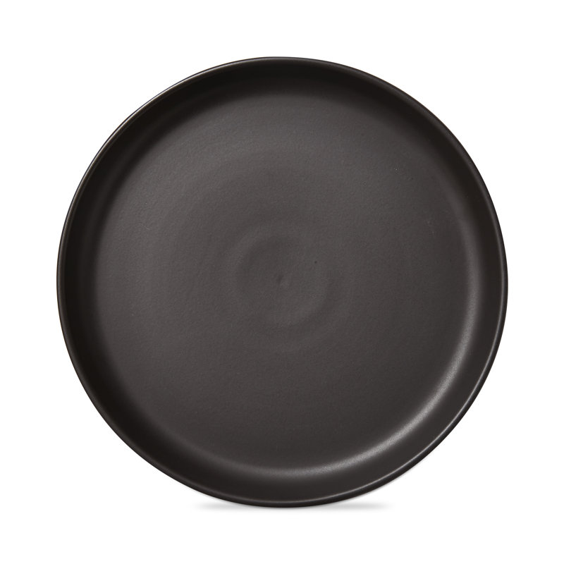Assiette à salade Logan - noir, Noir, noir, noir, noir