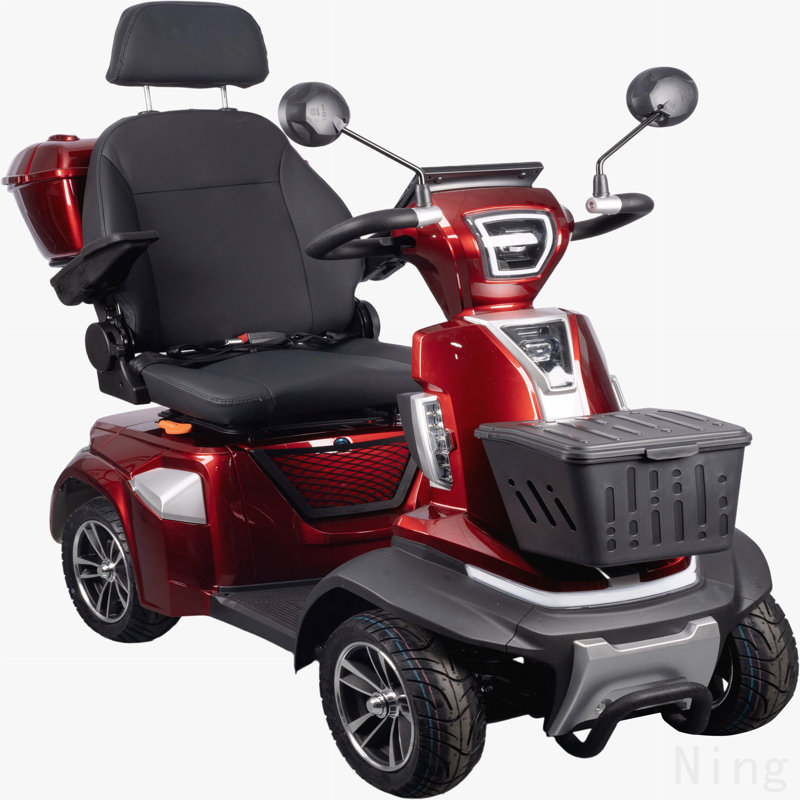 Scooters à 4 roues robustes pour personnes âgées et adultes