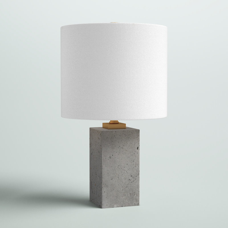 43.2cm Grey Standard Table Lamp