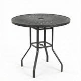 Windward Outdoor Sunburst 42" Round Bar Table