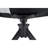 Set Of 4 Black Metal Swivel Dining Chairs With Scratch-Resistant Leather And High Back | Gift Idea-2043843711-2043843706