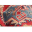 Tapis de bois one-of-kind-noué la 2010 gaznis rouge/doré 2 pi 8 po x 9 pi 2 po Hypoluxo