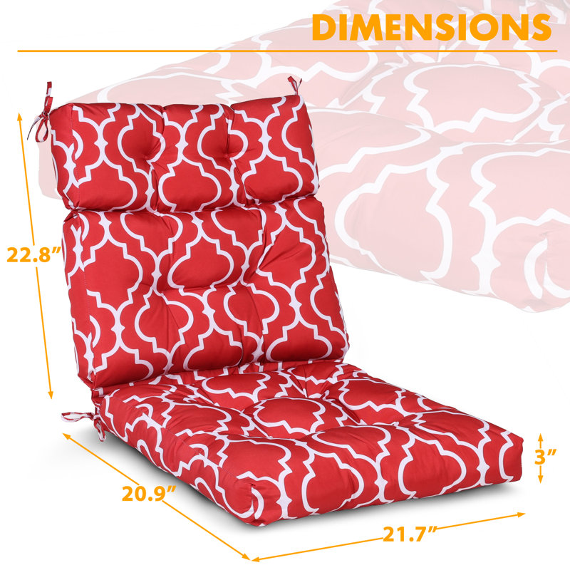 Coussin de dossier / siège d'extérieur