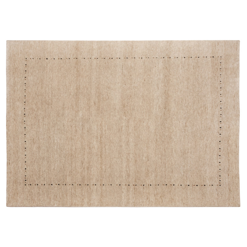 Abere Wool Hand Woven Area Rug, Rectangle 140 x 200cm