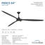 Ventilateur de plafond intelligent 84 "Pierce-116794753-116794749