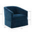 Fauteuil pivotant à jupe Earl Baltic