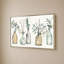 «Modern Farmhouse I Amber» par Anne Tavoletti - Impression sur toile-130841450-130841465