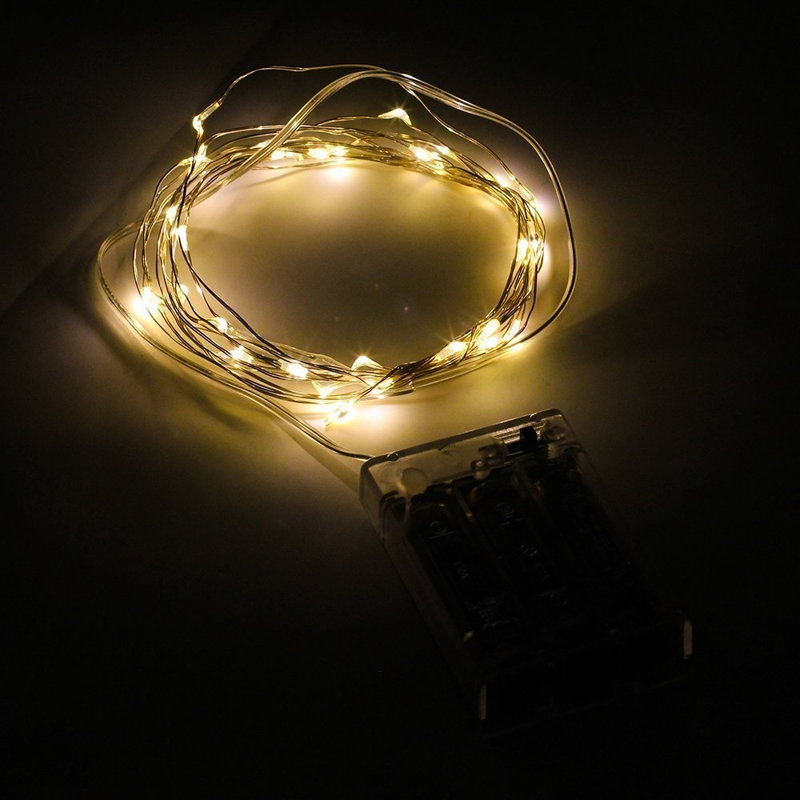 30 lumières de chaîne alimentées par pile
