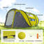 Tente de camping automatique pour 4 personnes avec portes sac de transport-124356154