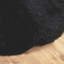 Shaggy Rug High Pile NAVARRA Black Polyester-980338809