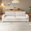 Canapé surdimensionné moderne 85 po, causeuse, canapé 2 places avec 2 coussins
