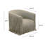 Faux Leather Armchair-526622103
