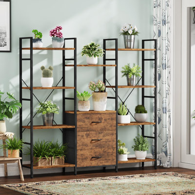 142cm H Metal Book Cabinet Bookcase