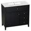Meuble-lavabo autoportant de 36 po avec lavabo, 4 tiroirs et portes à fermeture en douceur-2146537958-2146537955