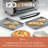 Farberware Nonstick Toaster Oven Bakeware Set, 5 Piece