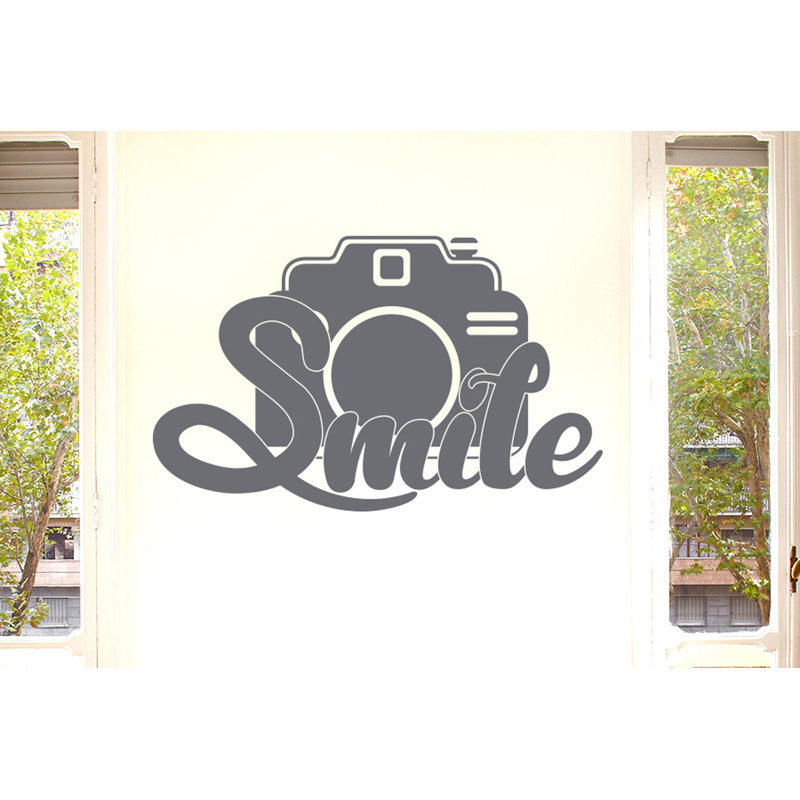 Wall Decal, Grey, Medium