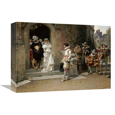 After The Wedding by Adrien Moreau - Graphic Art on Canvas