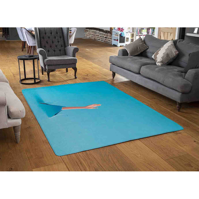 Monzerrath Abstract Area Rug, Rectangle 140 x 200cm 