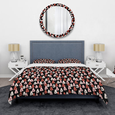 No Geometric Shapes Duvet Cover