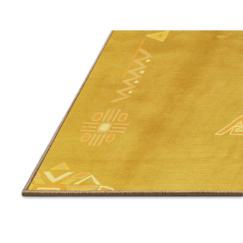 Abstract Indoor Rug, Rectangle 5' x 7'