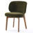 20.1" Extra Wide Upholstered Dining Chair, Side Chair with High Wingback, Armless Vanity Chair With Solid Wood Legs For Dining Living Room Vanity Office, Beige, Set of 2-1061576147-1061815308