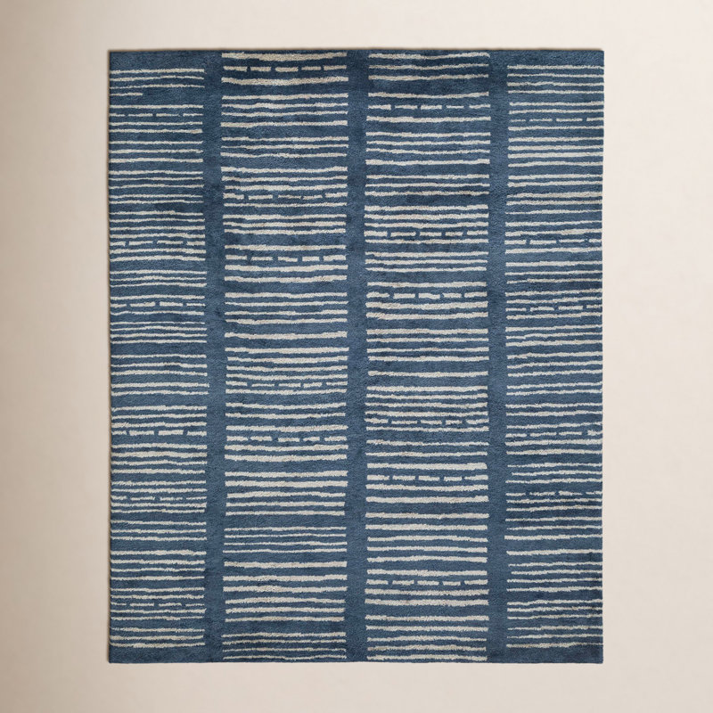 Merritt Hand Tufted Wool Indoor Rug, Rectangle 5' x 8'