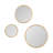 Travis Modern Round Wall Mirror Set-2014903326
