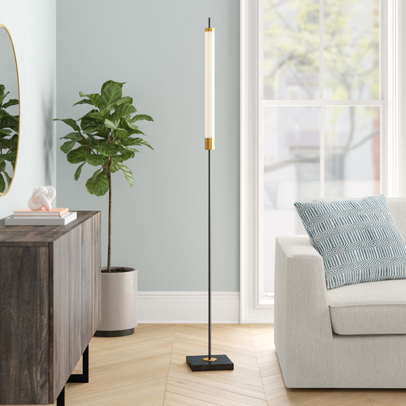 Lampe sur pied à DEL 72 po Nunez