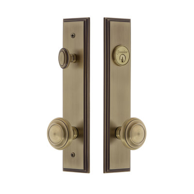 Carré Complete Entry Knob Set with Deadbolt