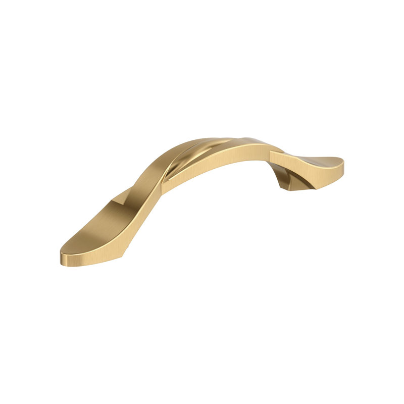 Poignée d'armoire Intertwine - paquet de 10, 3", Bronze champagne