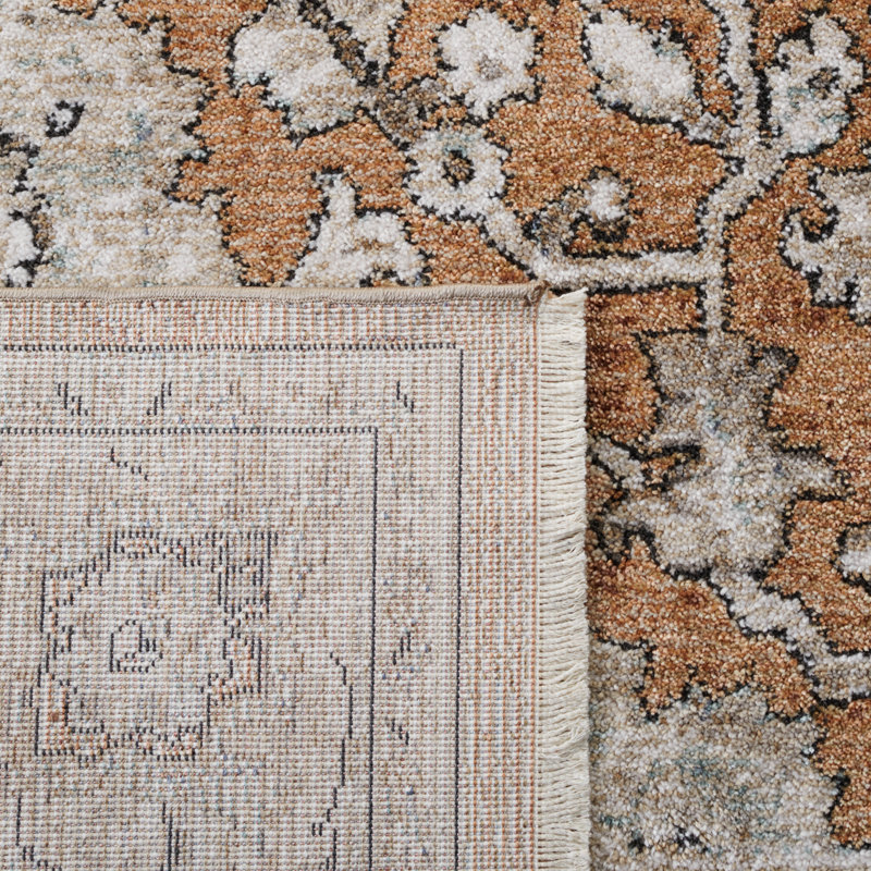 Jacomine Performance Oriental Rug, Round 5'3"